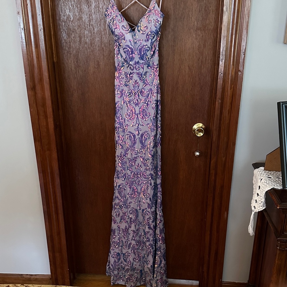 Windsor Lavender Sequin Dress